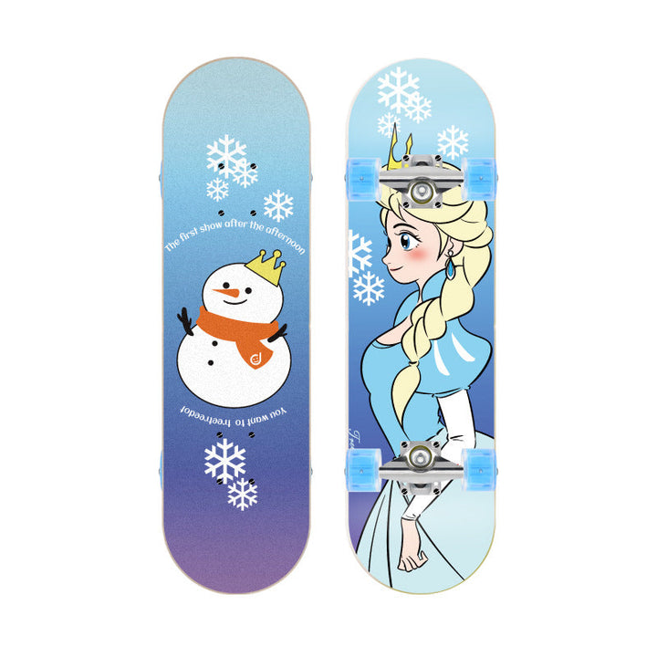 Unicorn-Themed Beginner Skateboard Kalsten