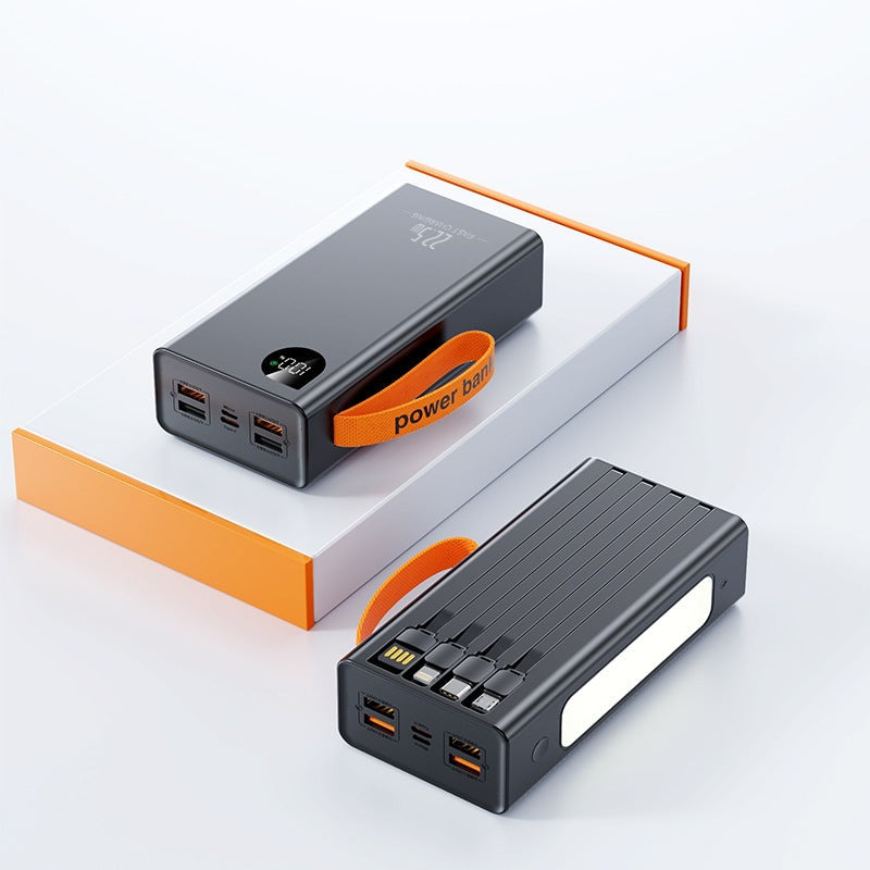 Portable power bank with LED lighting and digital power display Kalsten