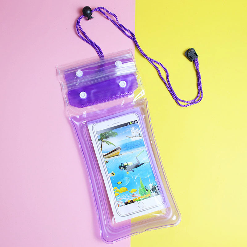 Unisex waterproof smartphone bag with flexible carrying strap Kalsten