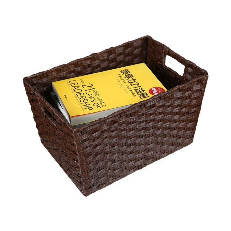 Stylish storage box with decorative fabric insert Kalsten