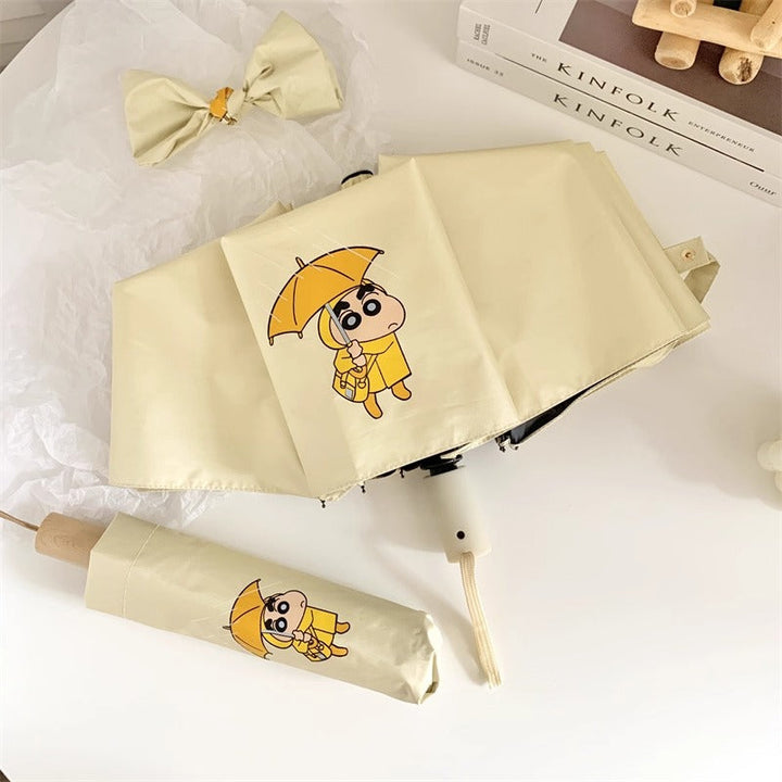 Women's folding umbrella with creative character design Kalsten