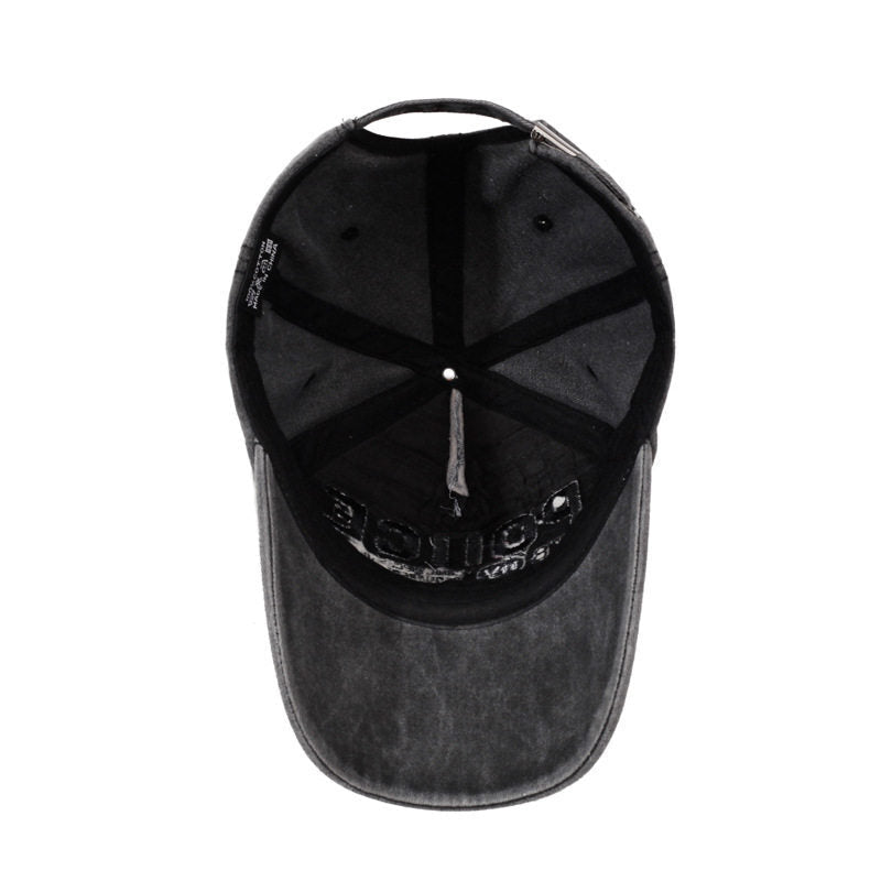 Men's Vintage-Inspired Embroidered Baseball Cap Kalsten