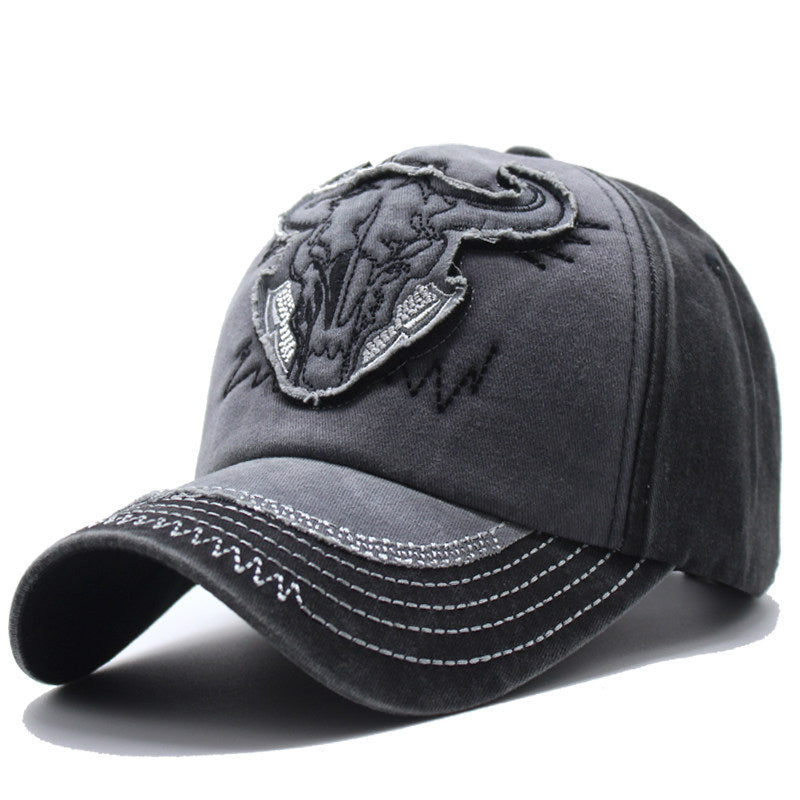 Men's Embroidered Western Style Cap Kalsten