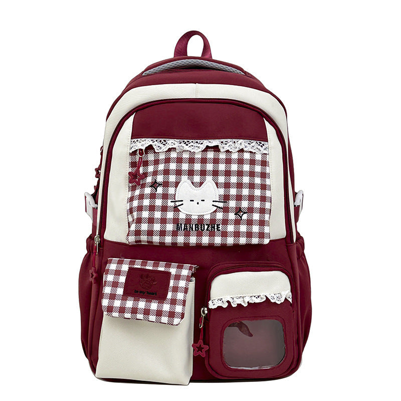 Cute Character-Design School Backpack Kalsten