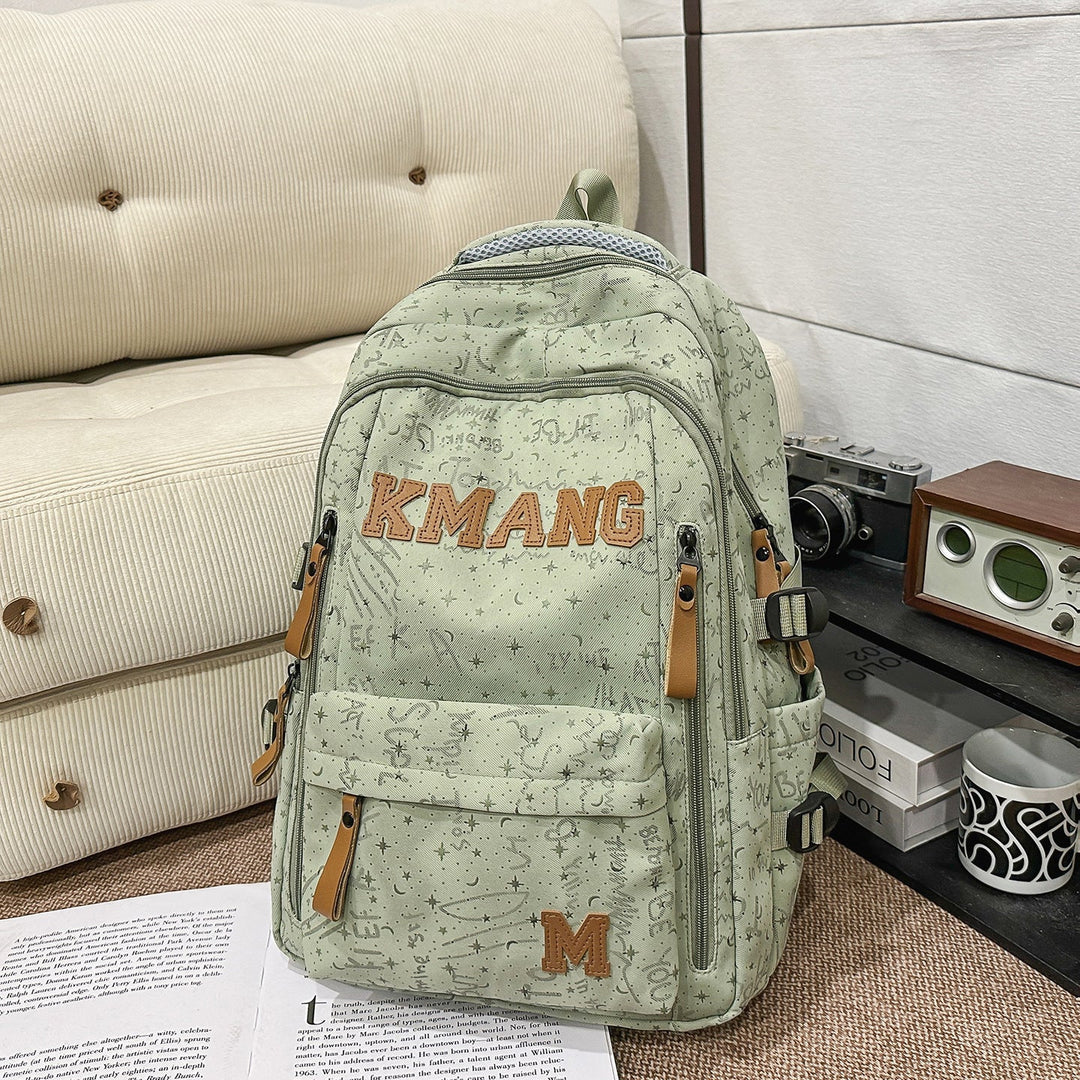 Casual Canvas School Backpack Kalsten