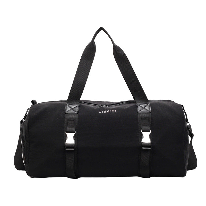 Sporty Duffel Bag with Adjustable Shoulder Strap and Ergonomic Handles Kalsten