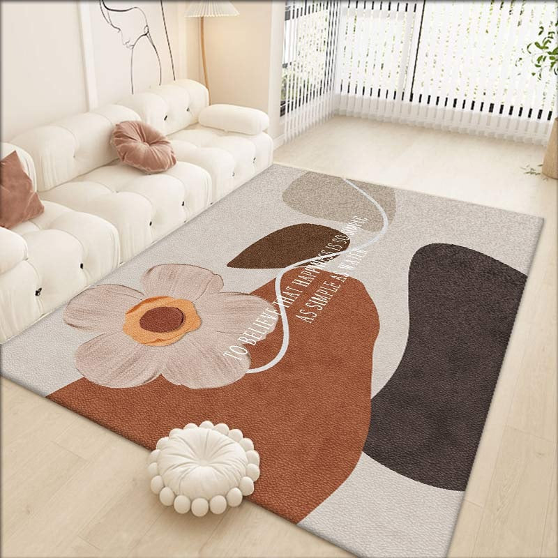 Elegant Floral Pattern Area Rug Kalsten