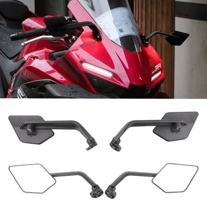 Adjustable Motorcycle Rearview Mirror with Robust Mounting System Kalsten