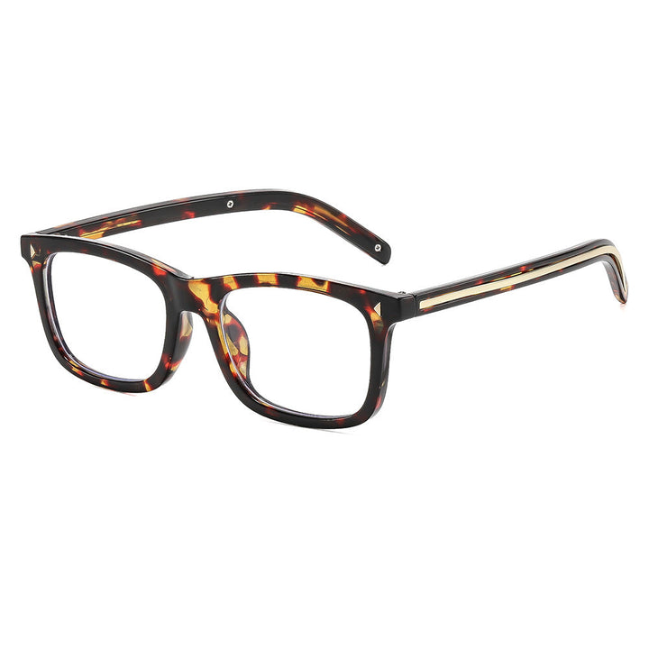 Men's Modern Rectangular Frame Glasses Kalsten