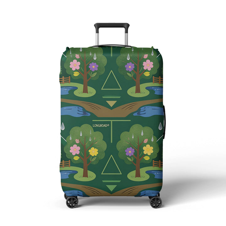 Women's suitcase cover with beach motif Kalsten