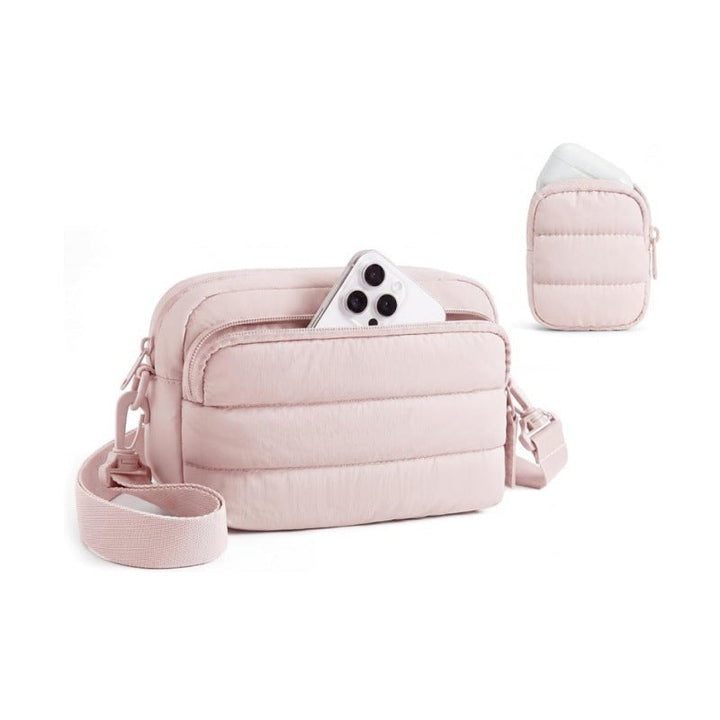Fashionable shoulder bag with multifunctional compartments Kalsten