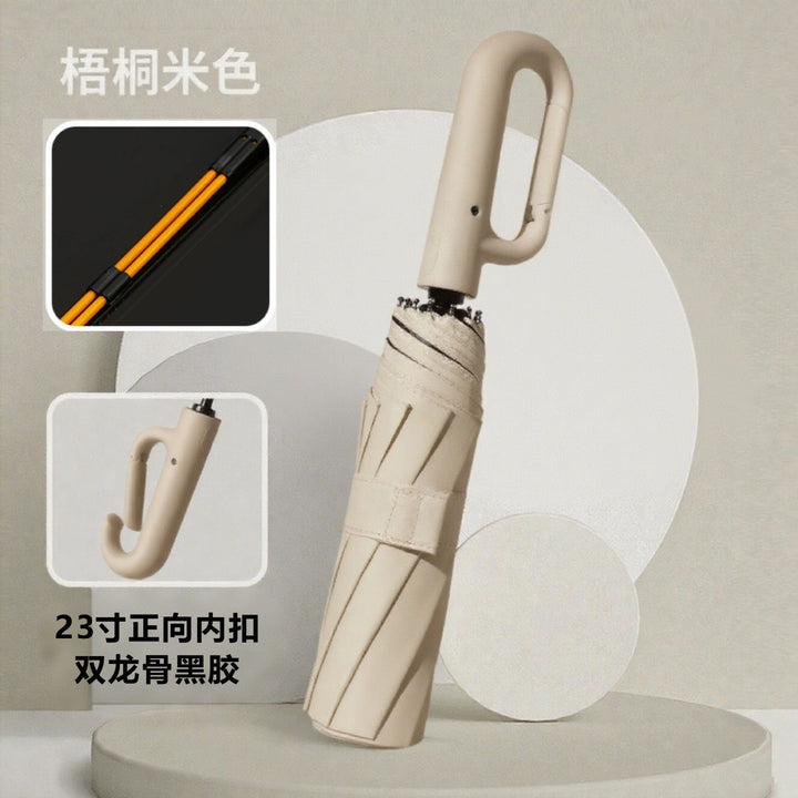 Ladies Folding Umbrella with Innovative Handle Design Kalsten
