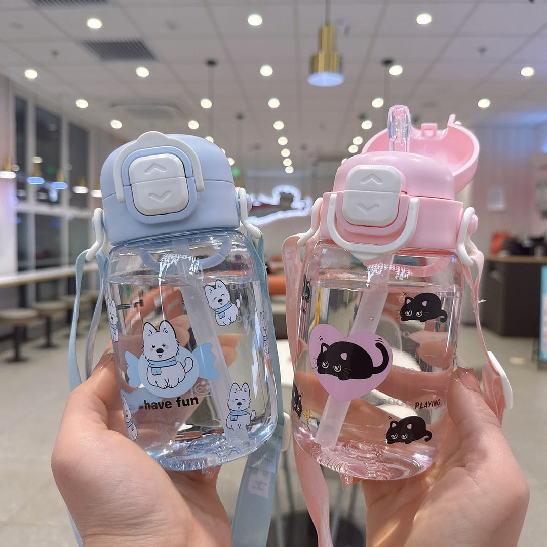 Women's creative drinking bottle with ergonomic lid Kalsten