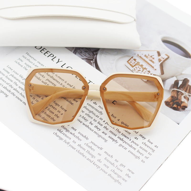 Ladies Designer Sunglasses in Elegant Hexagon Design Kalsten