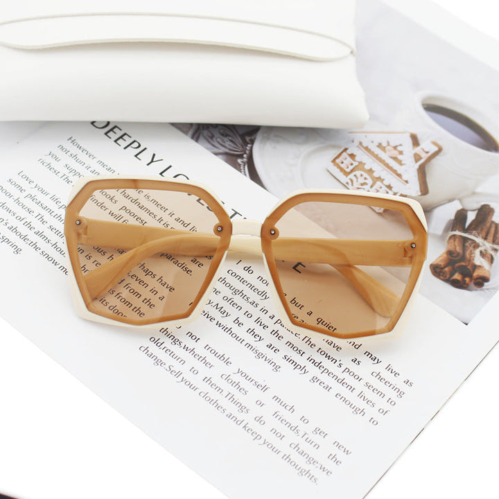 Ladies Designer Sunglasses in Elegant Hexagon Design Kalsten