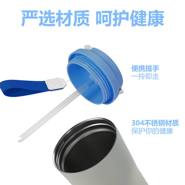 Women Insulated To-Go Cup with Carry Strap and Leak-Proof Lid Kalsten