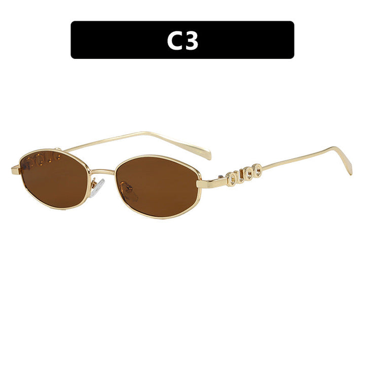 Women’s fashionable sunglasses with elegant stainless steel frame and UV protection Kalsten
