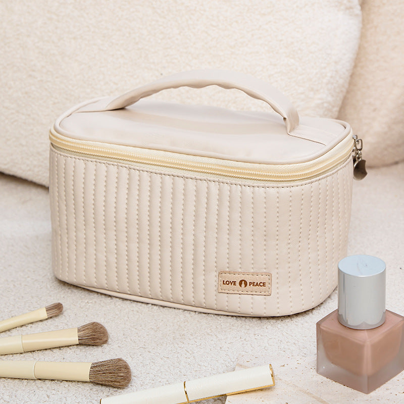 Elegant Quilted Makeup Storage Case Kalsten