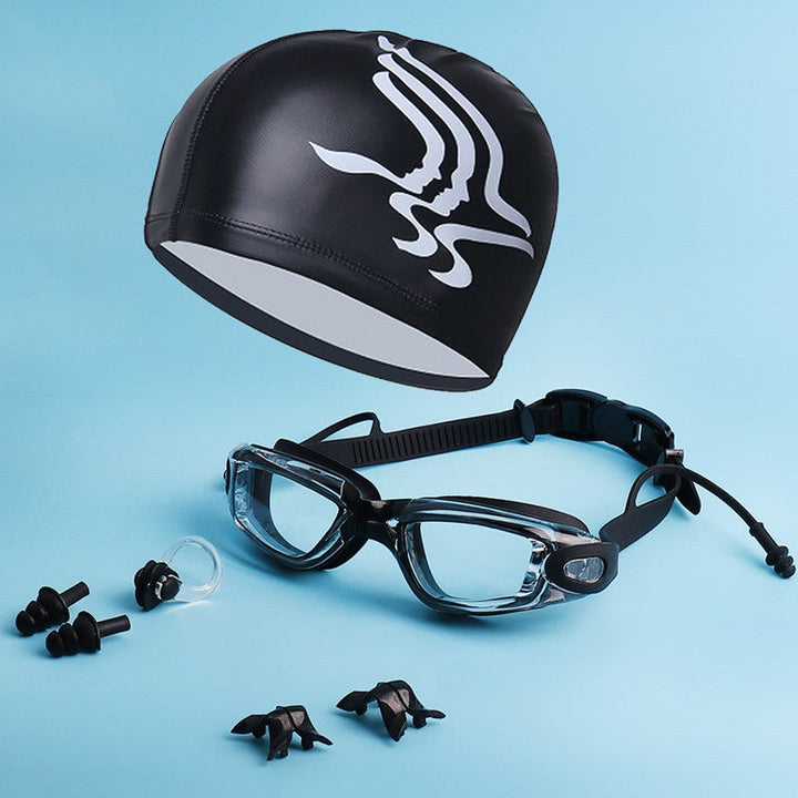 Professional swimming set with high-performance goggles and safety earplugs Kalsten
