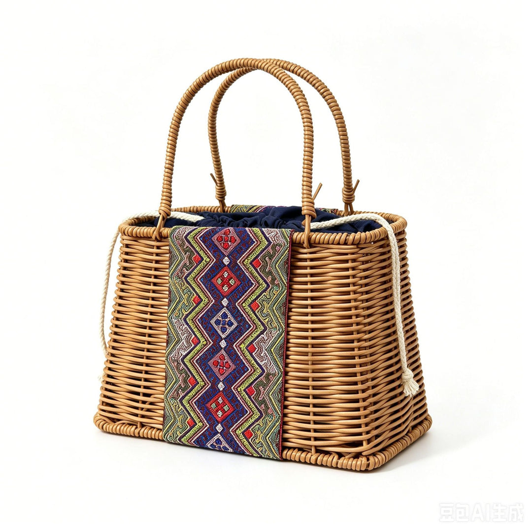 Women Handmade Basket Bag Kalsten