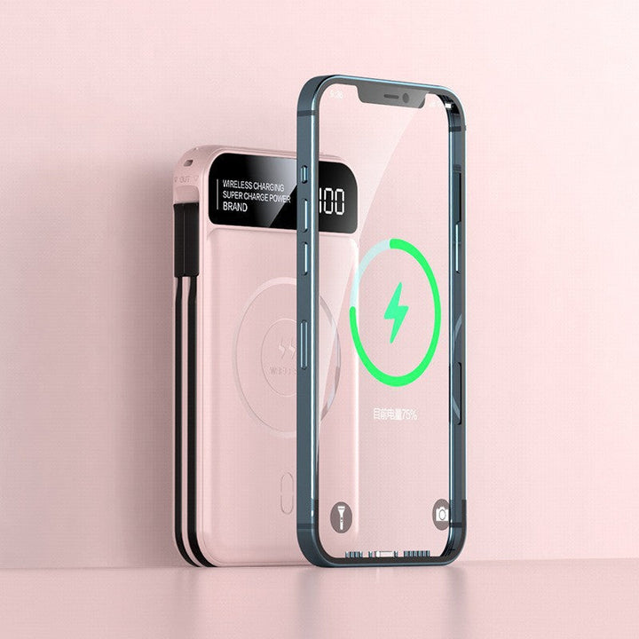 Wireless power bank with innovative fast charging function and digital display Kalsten