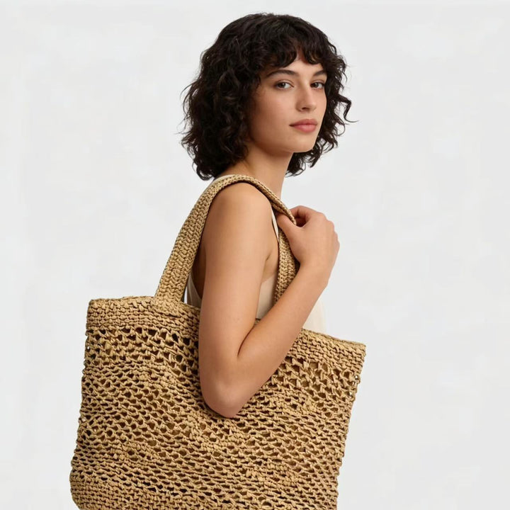 Macrame Handbag with Airy Structure Kalsten