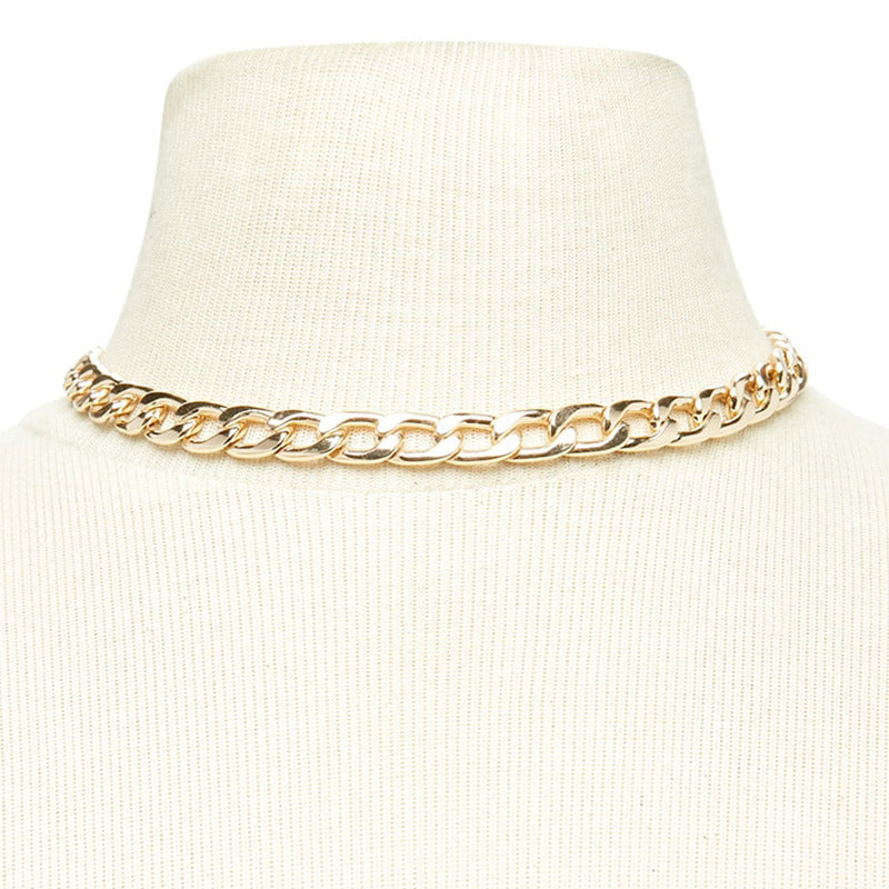 Statement Link Chain Necklace Kalsten