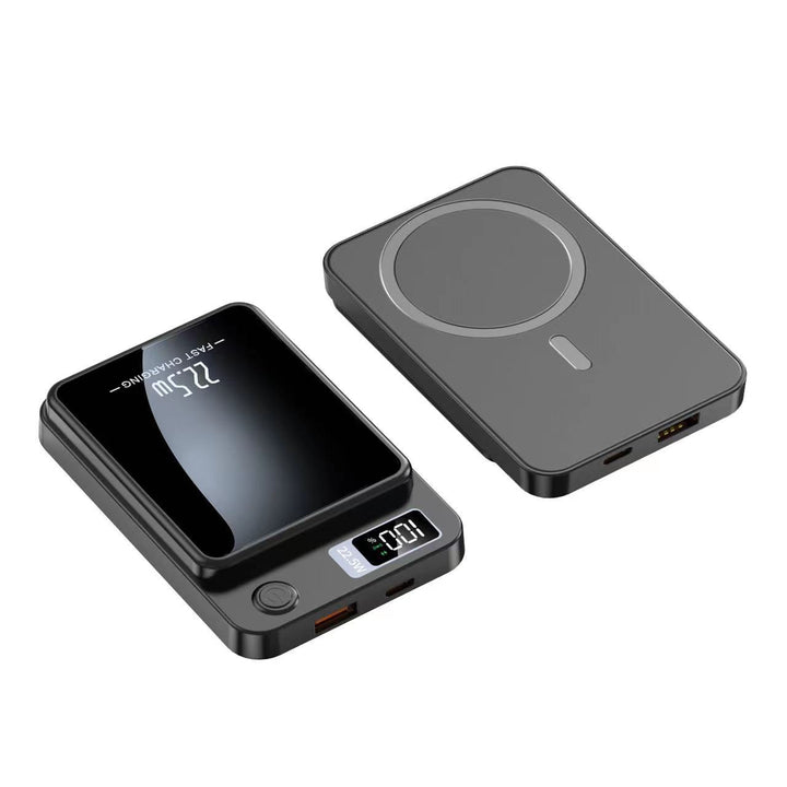 Portable power bank with intelligent LCD display and wireless charging function Kalsten