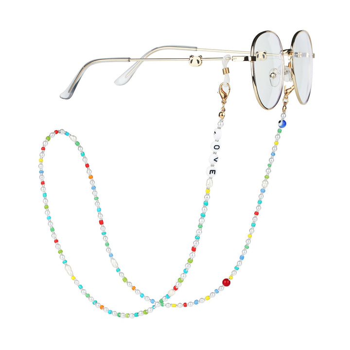 Fashionable glasses strap with colorful beads Kalsten