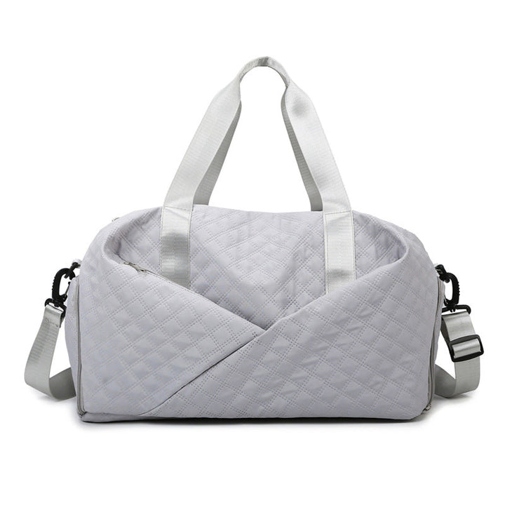 Sporty travel bag with elegant quilted pattern Kalsten