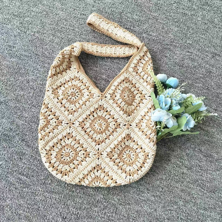 Fashionable crochet shoulder bag Kalsten