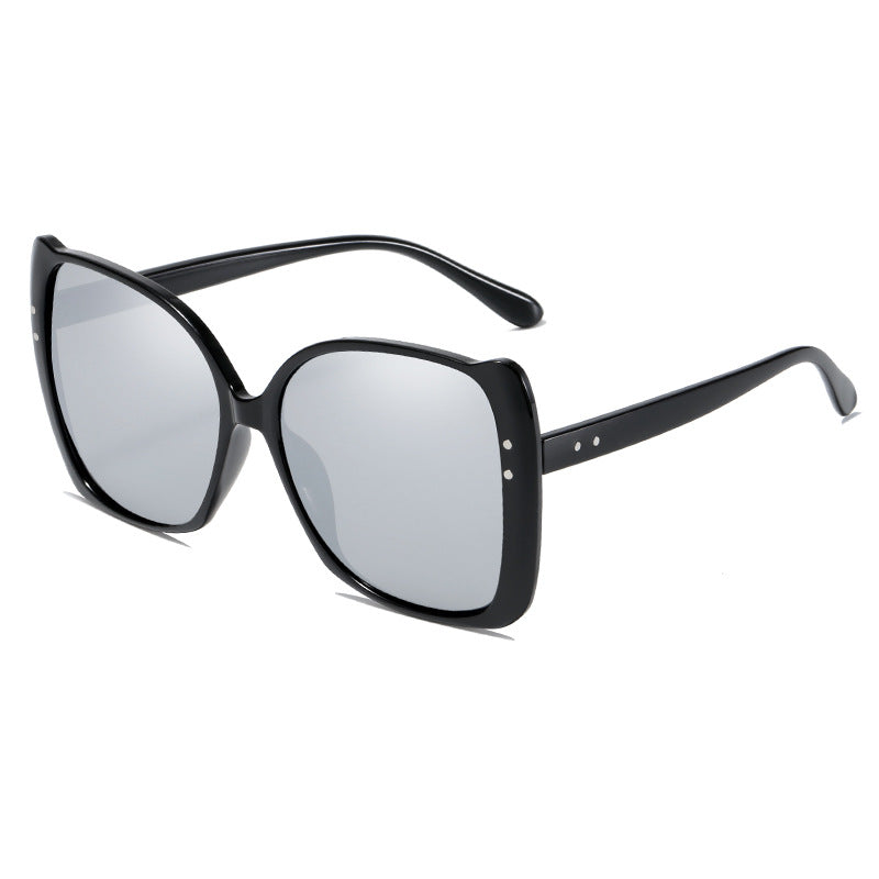 Women oversized sunglasses with brown gradient Kalsten