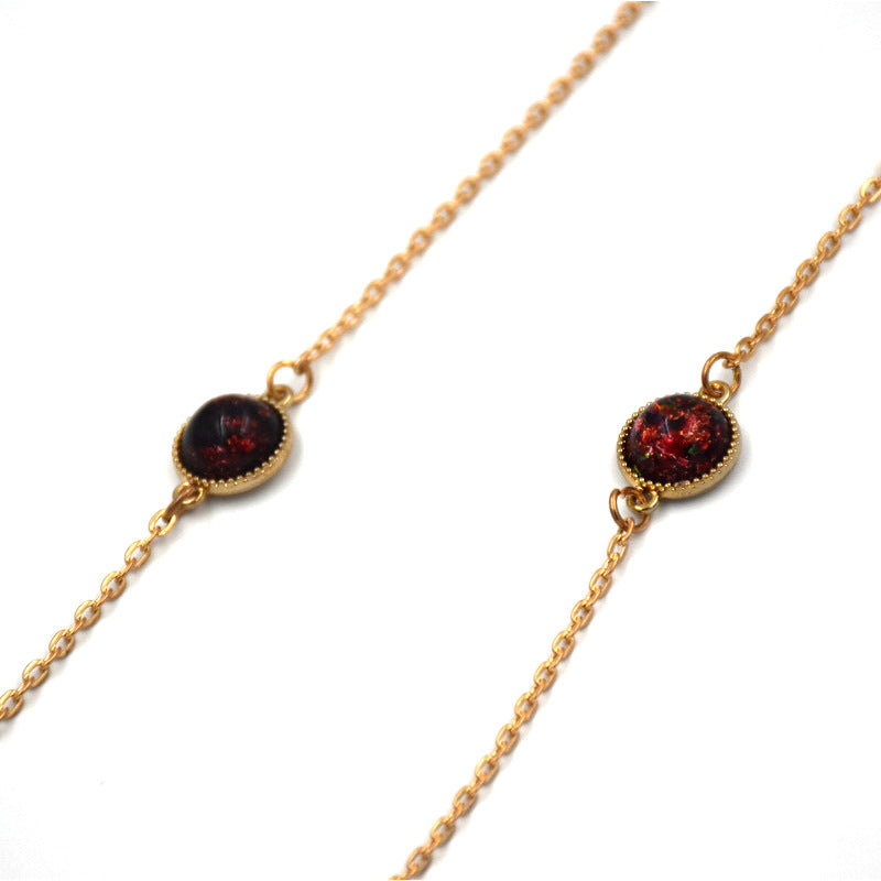 Dazzling Crystal Eyewear Chain Kalsten