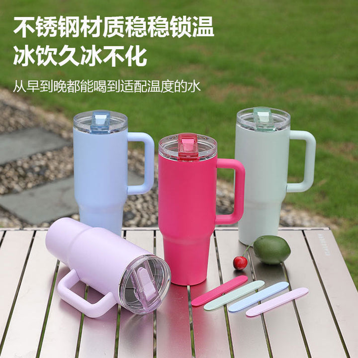 Unisex High-Quality Thermos Mug with Double-Walled Insulation and Ergonomic Handle Kalsten