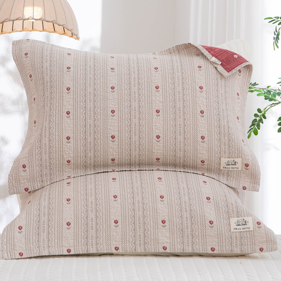 Women's pillowcase with modern checkered pattern Kalsten