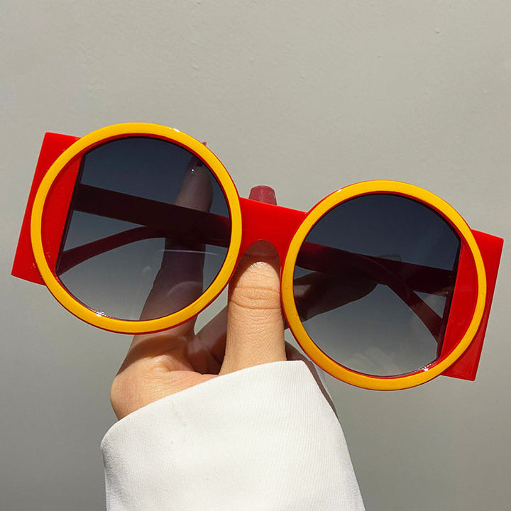 Women's oversized sunglasses with square frame and UV protection Kalsten
