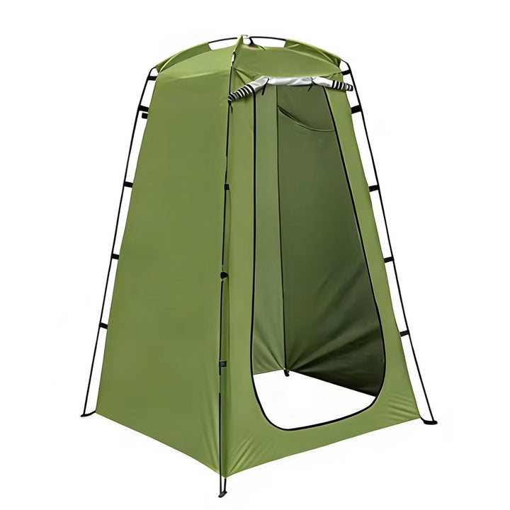 Portable pop-up privacy shower changing tent with zippered door Kalsten