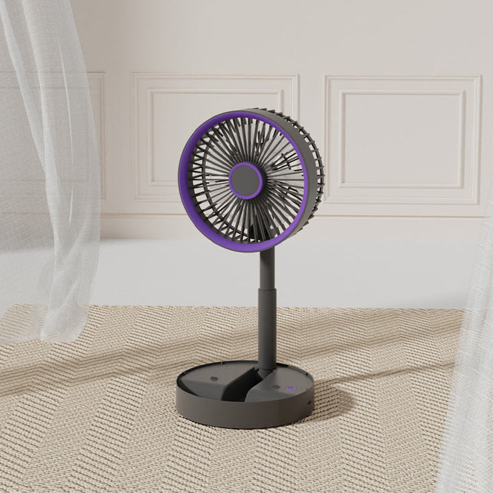Unisex Portable Table Fan with Adjustable Tilt and USB Charging Function Kalsten