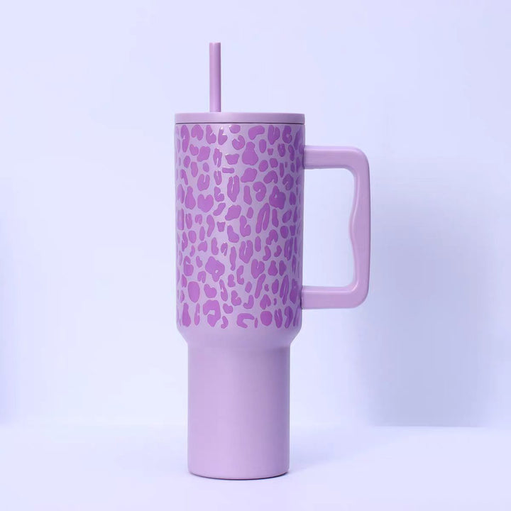 Ladies drinking cup with unique leopard pattern Kalsten