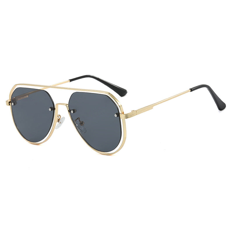 Women's stylish pilot sunglasses with innovative design and UV protection Kalsten