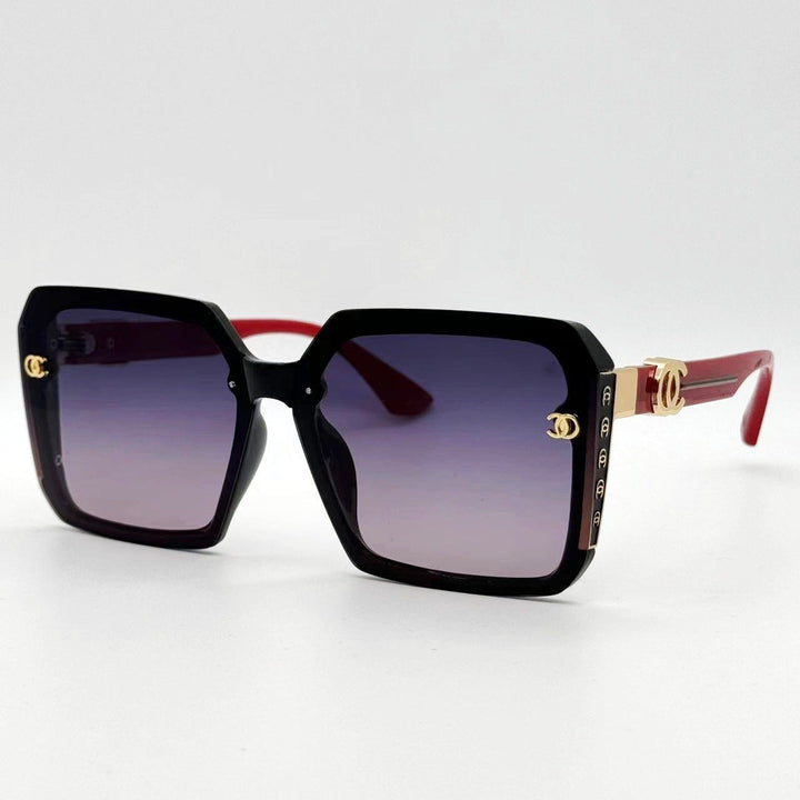 Ladies Fashion Sunglasses with distinctive square frame and luxurious accents Kalsten