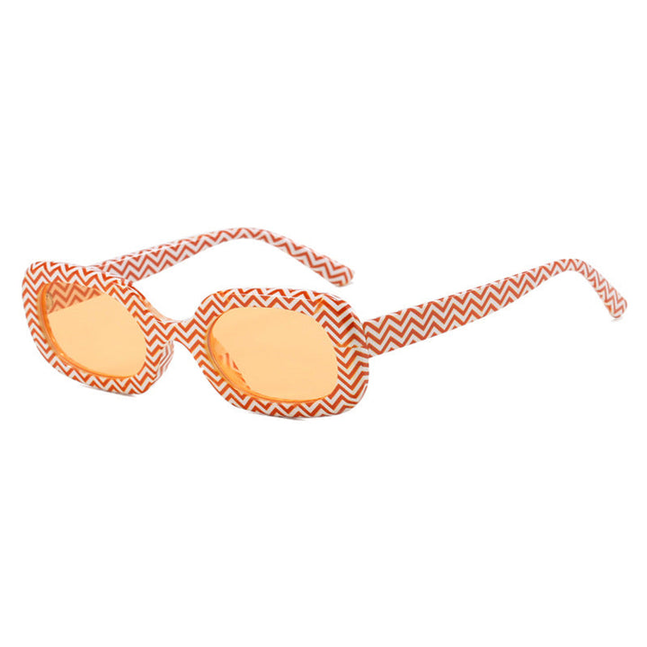 Women's oversized sunglasses with unusual pattern Kalsten