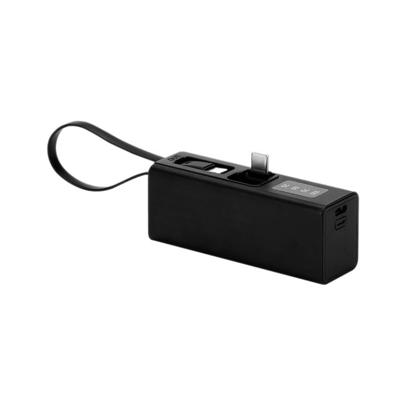 Multifunctional charger with integrated USB cable and LED display Kalsten