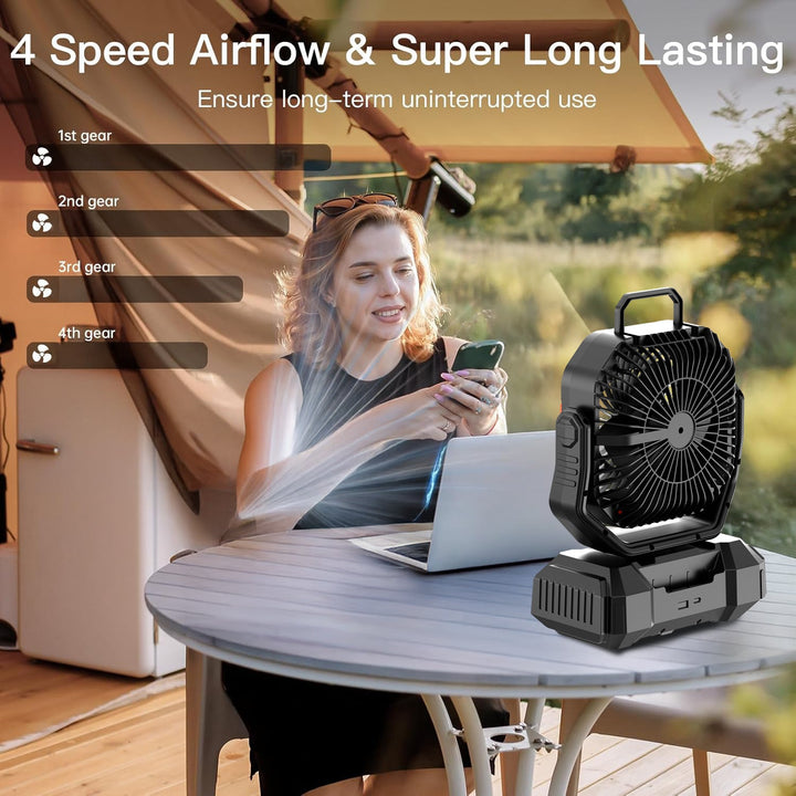 Portable Rechargeable Air Circulator Kalsten