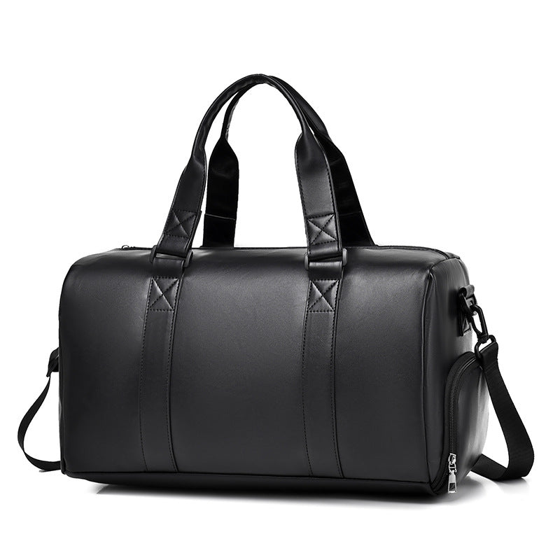 Premium Leather Weekender Duffel Bag Kalsten
