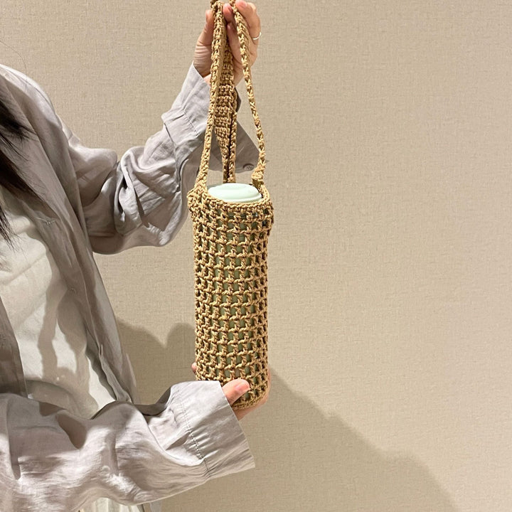 Hand-knotted bottle carrier Kalsten