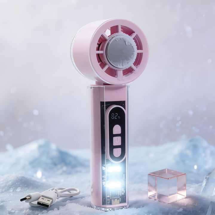 Women Portable Fan with Flexible Adjustable Speed Levels Kalsten