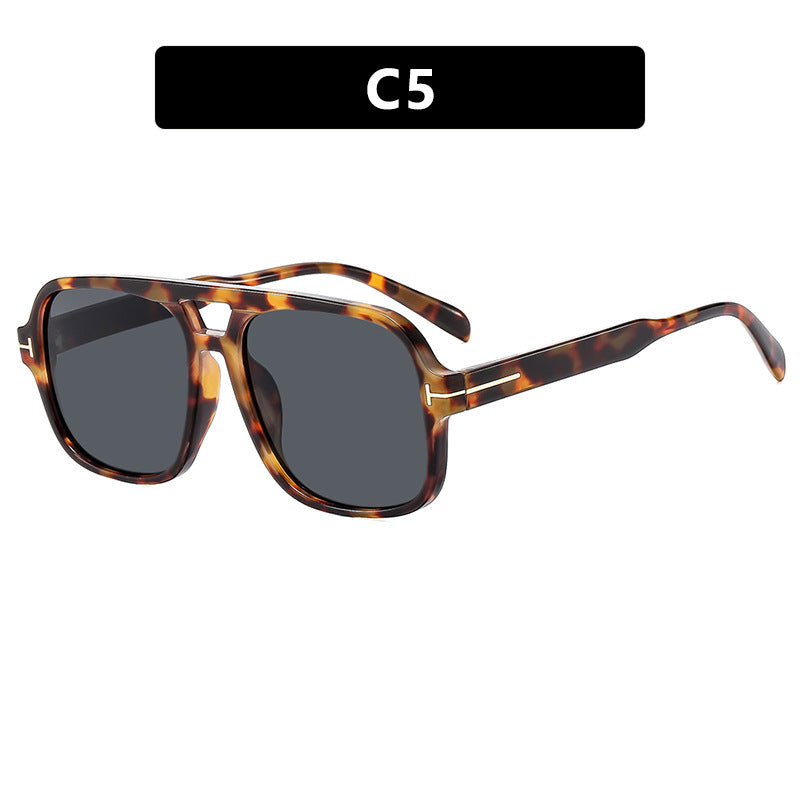 Ladies square designer glasses with delicate frame and modern plastic material Kalsten