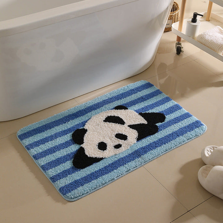 Playful Cartoon Bath Mat Kalsten