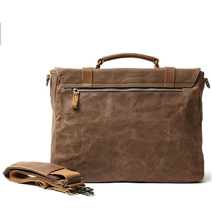 Robust briefcase with vintage design Kalsten